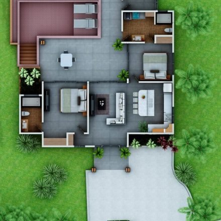 PLANTA ARQUITECTONICA CASA
