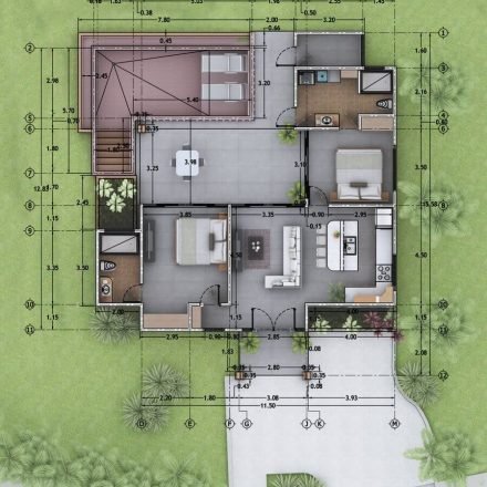 PLANTA DE DISTRIBUCION ARQUITECTONICA (4)