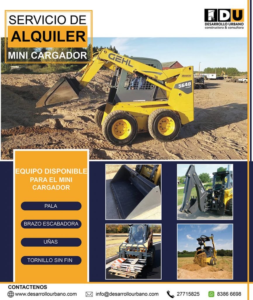 Servicio Alquiler de Maquinaria