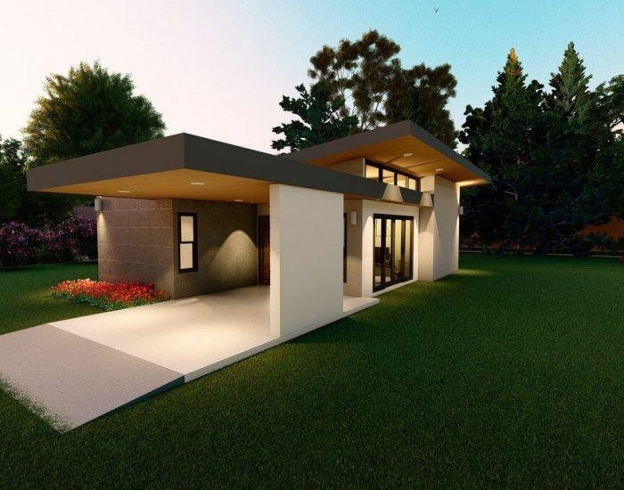 Modelo M1 - Construcción de casas prefabricadas